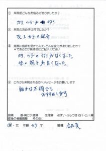 肩が痛くてクロールできない